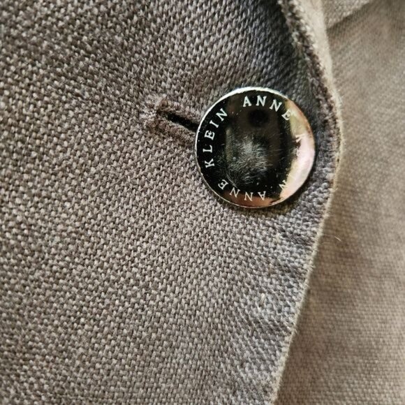 Anne Klein Brown Jacket Size 0 - Picture 2 of 12